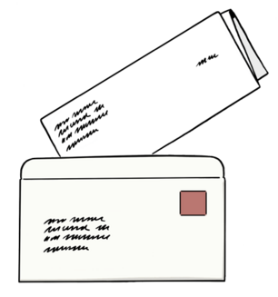 Symbolgrafik - Brief