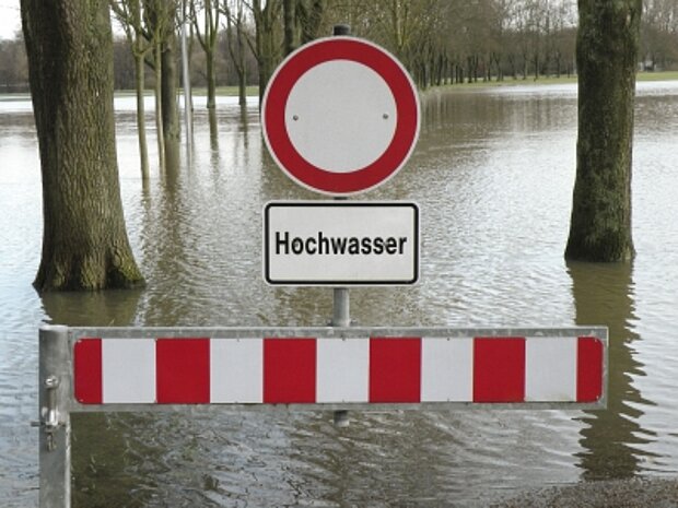 Foto: Hochwasser © kladu, pixelio.de