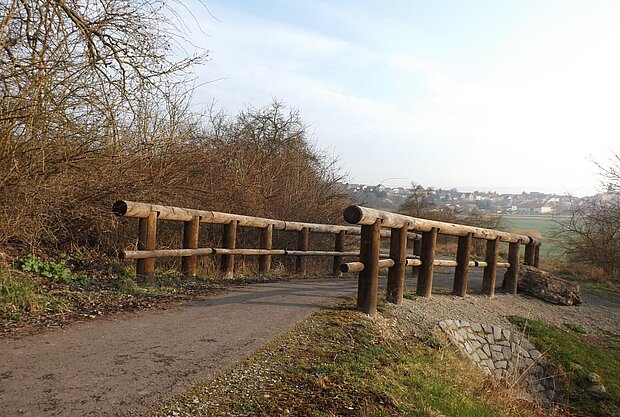 Holzbrücke