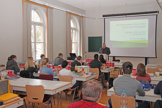 Bürgerbeauftragter an der Verwaltungsfachhochschule Gotha © Verwaltungsfachhochschule Gotha Bürgerbeauftragter an der Verwaltungsfachhochschule Gotha © Verwaltungsfachhochschule Gotha